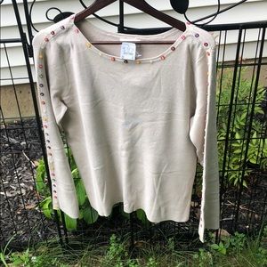 Christopher & Banks boat neck sweater XL